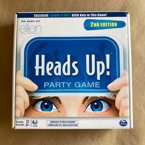 Spin Master Heads Up! 2nd Edition Party Board Game